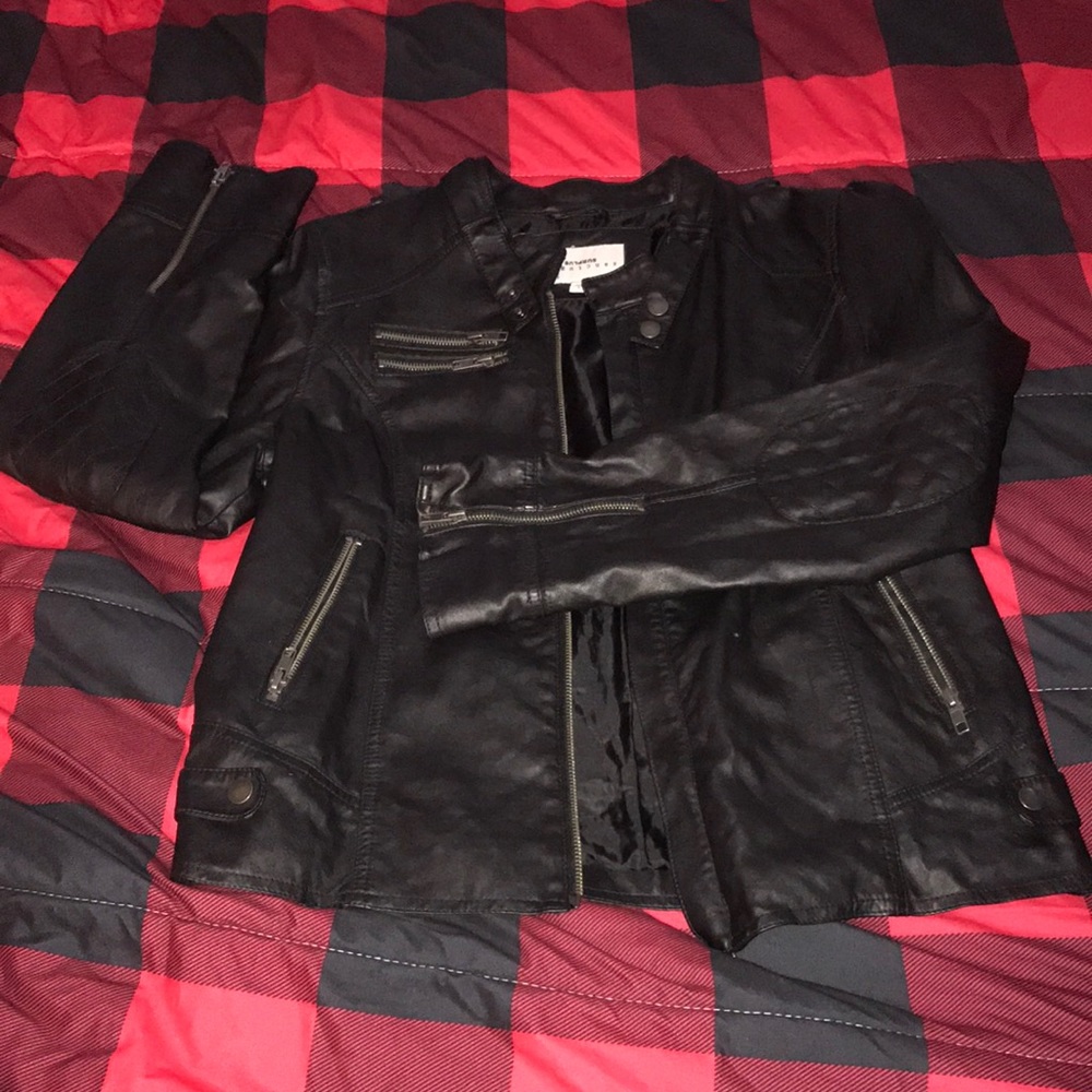 Leather jacket